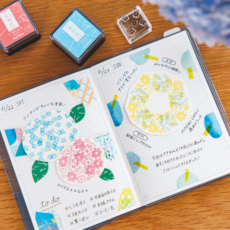 透明スタンプ「氷印」CLSS-003 フラワーセット｜HITOTOKI公式