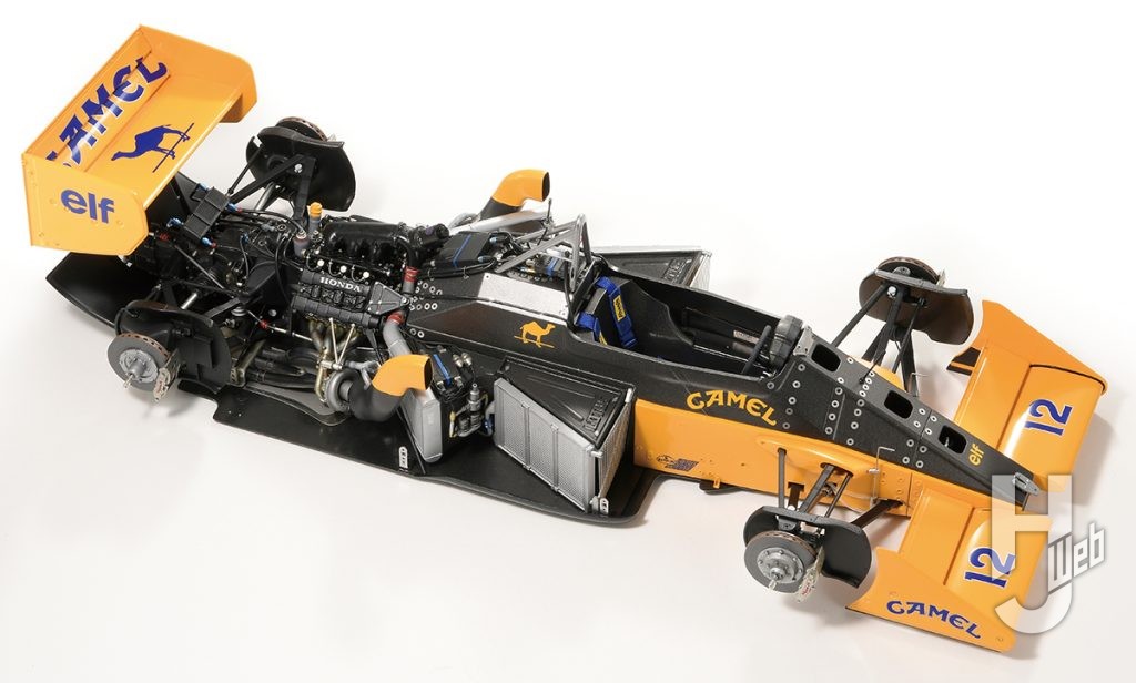 プラッツ/BEEMAXより1/12「ロータス 99T」野本憲一氏のコダワリを