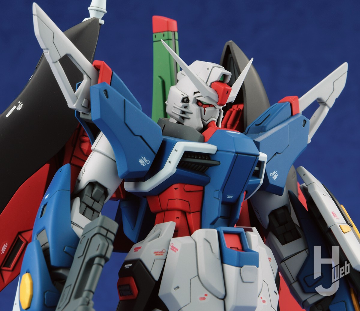 HG デスティニーガンダム」を“SpecII”カラーリング再現＆ディテール
