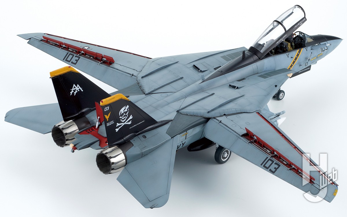 F-14Bトムキャット」がグレートウォールホビーから1/48スケールで登場