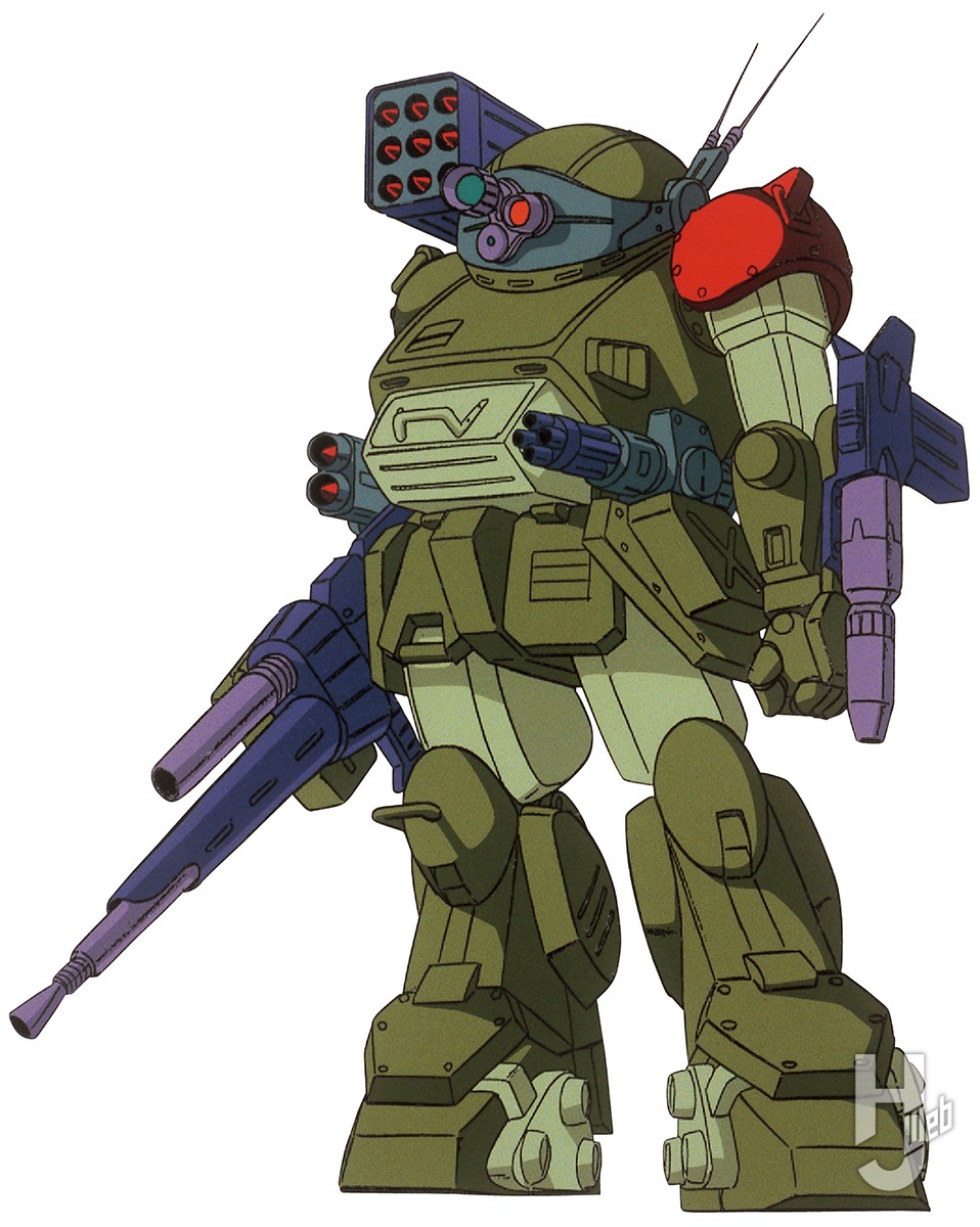 ウェーブ1/24スコープドッグをスクラッチでレッドショルダーカスタムに