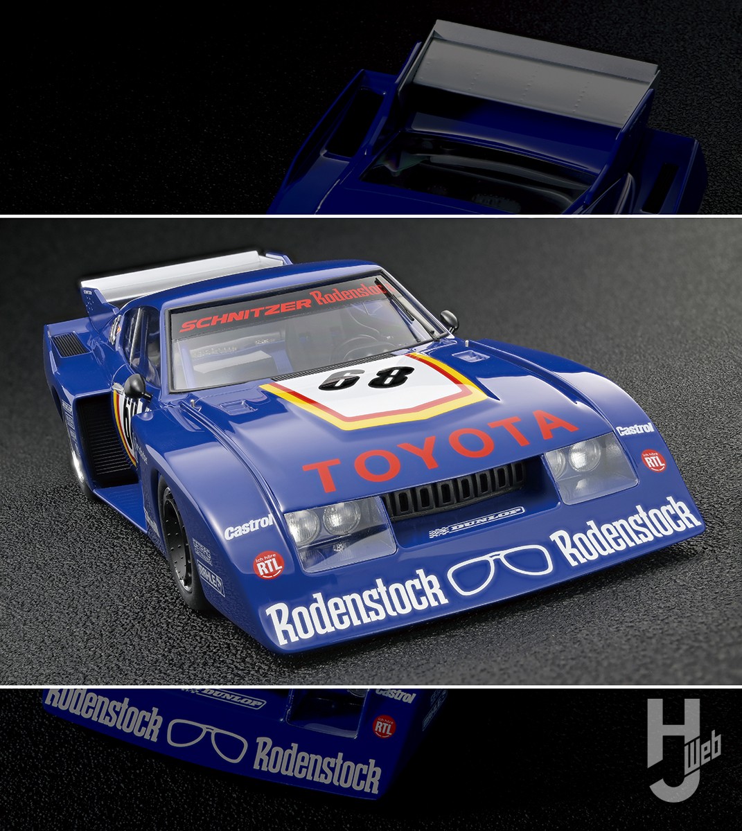 タミヤ グランプリコレクションよりトヨタ セリカ ターボ Gr.5が丁寧な