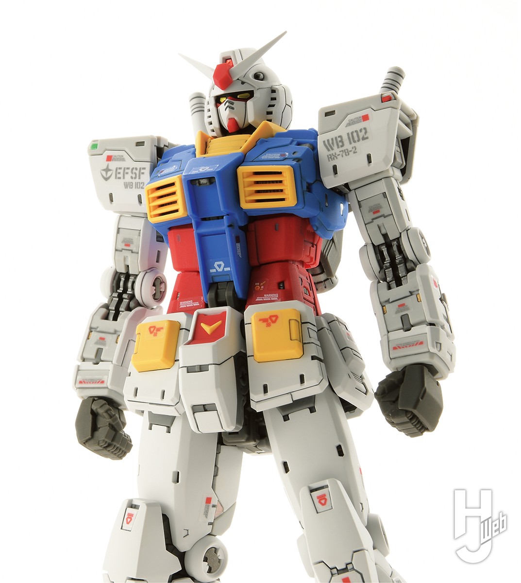 RGガンダム2.0】スミ入れや部分塗装で簡単フィニッシュ！ RGにぴったり