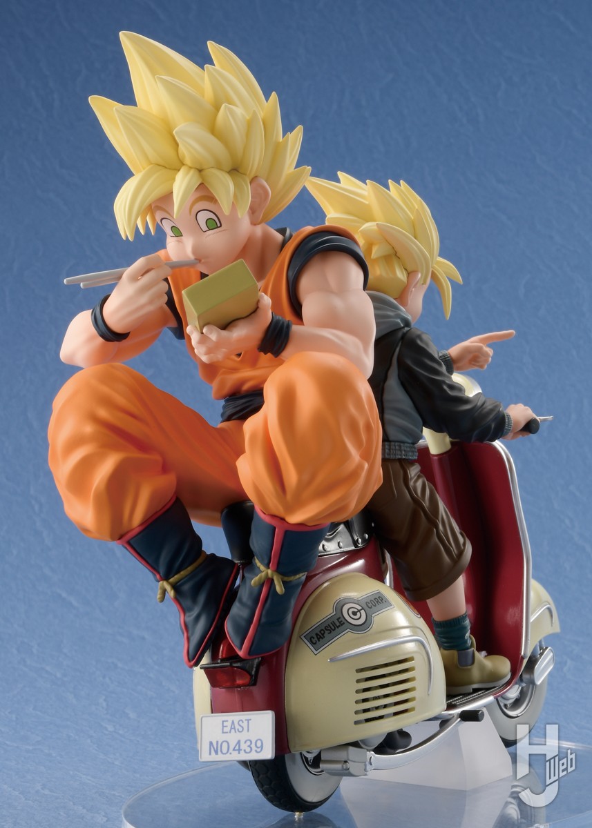 デスクトップリアルマッコイ」シリーズ第2弾は孫悟空＆孫悟飯親子