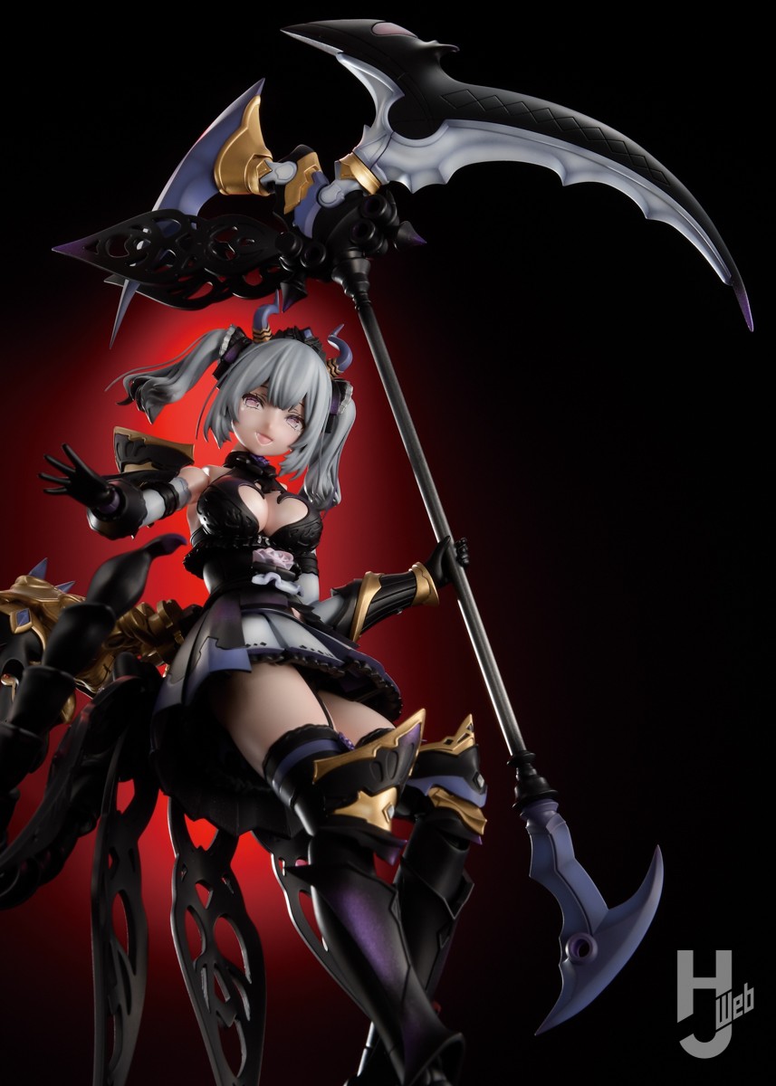 アルカナディア』最新キット！悪魔型の「ソフィエラ」を髪の追加と