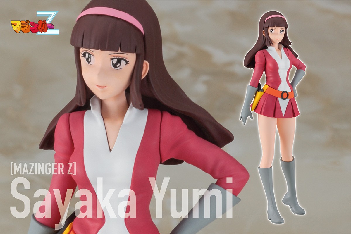 TV版「マジンガーZ」より、「弓さやか」を後期戦闘服姿でレジンキット