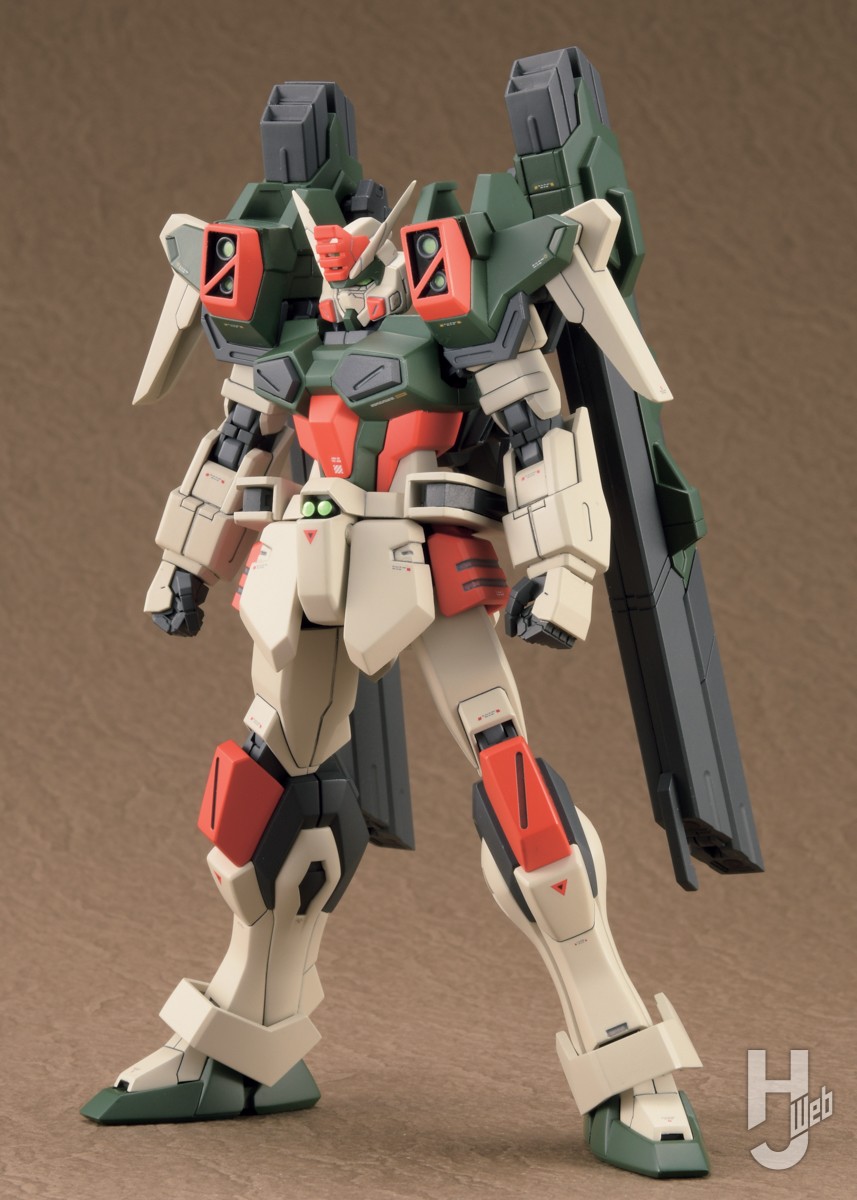 HG ライトニングバスターガンダム」全体の面出し&エッジ出し