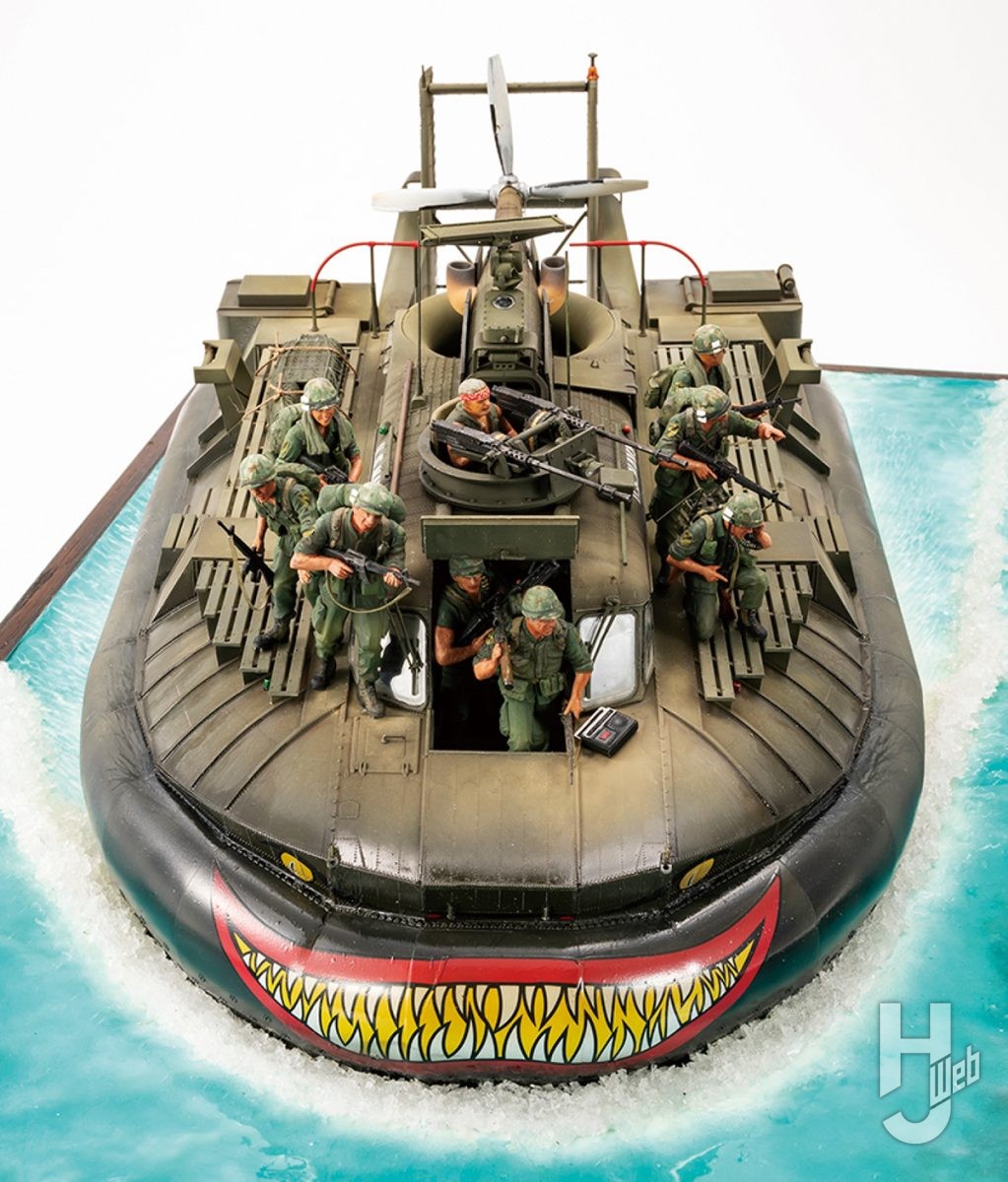 アメリカ海軍パトロールエアクッションビートルPACV後期型 1/35 米海軍