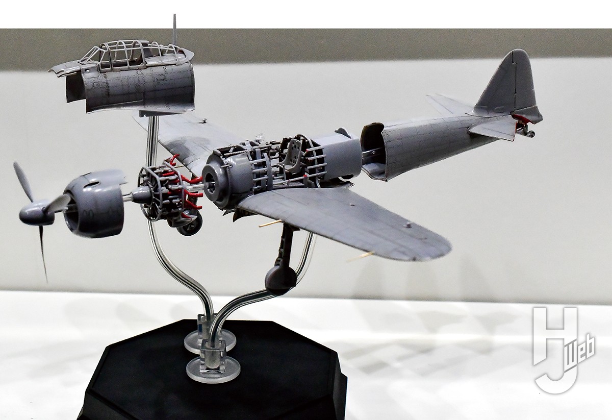 ファインモールド渾身の最新版“零戦”を組んでみると、驚きと楽しさの