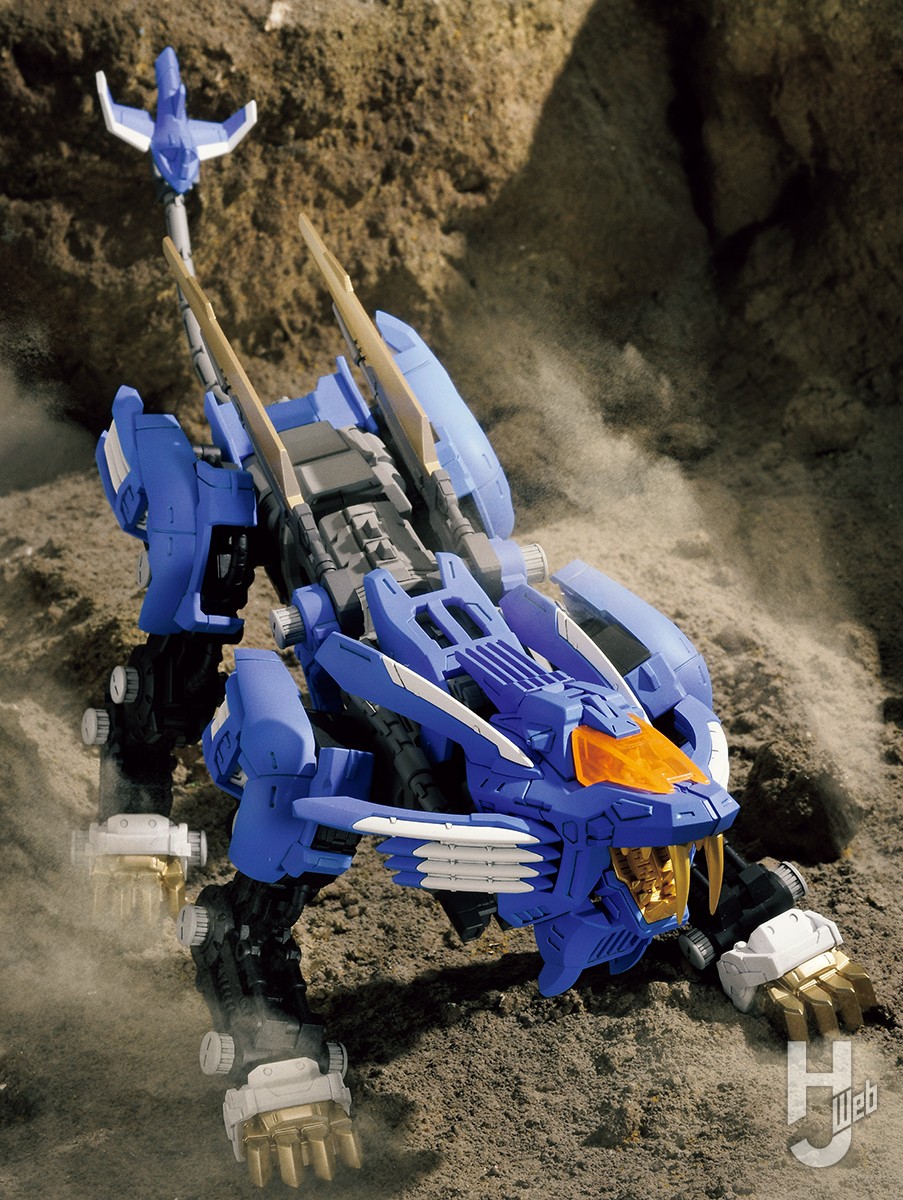 リアライズモデル「ブレードライガー」レビュー作例！最低限の基礎工作