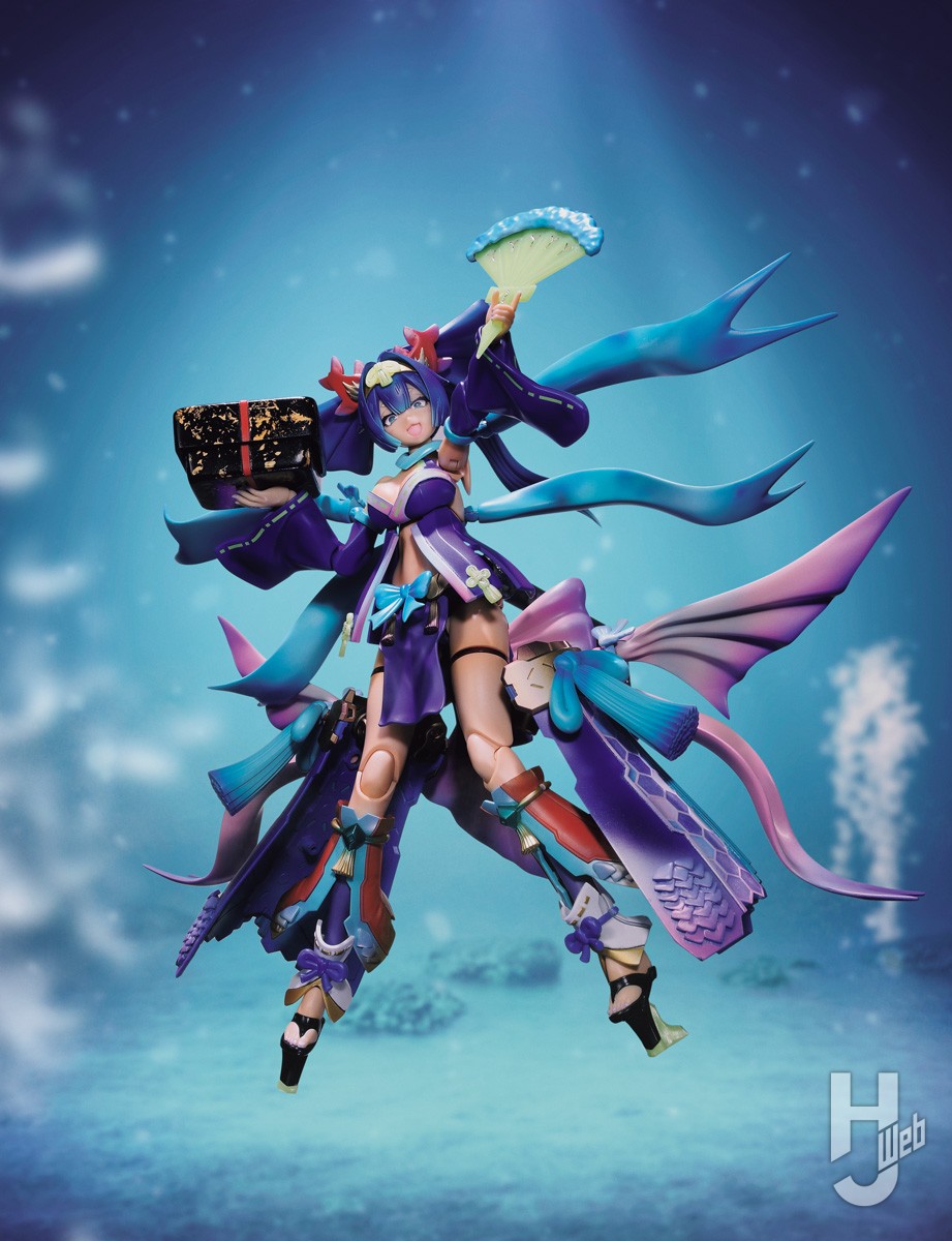 戦う!?竜宮城の乙姫様”メガミデバイス「玉藻ノ前 宴」にM.S.Gキュート