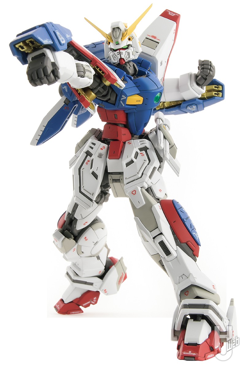 RG シャイニングガンダム」をキットレビュー！ 細部の精密化工作と