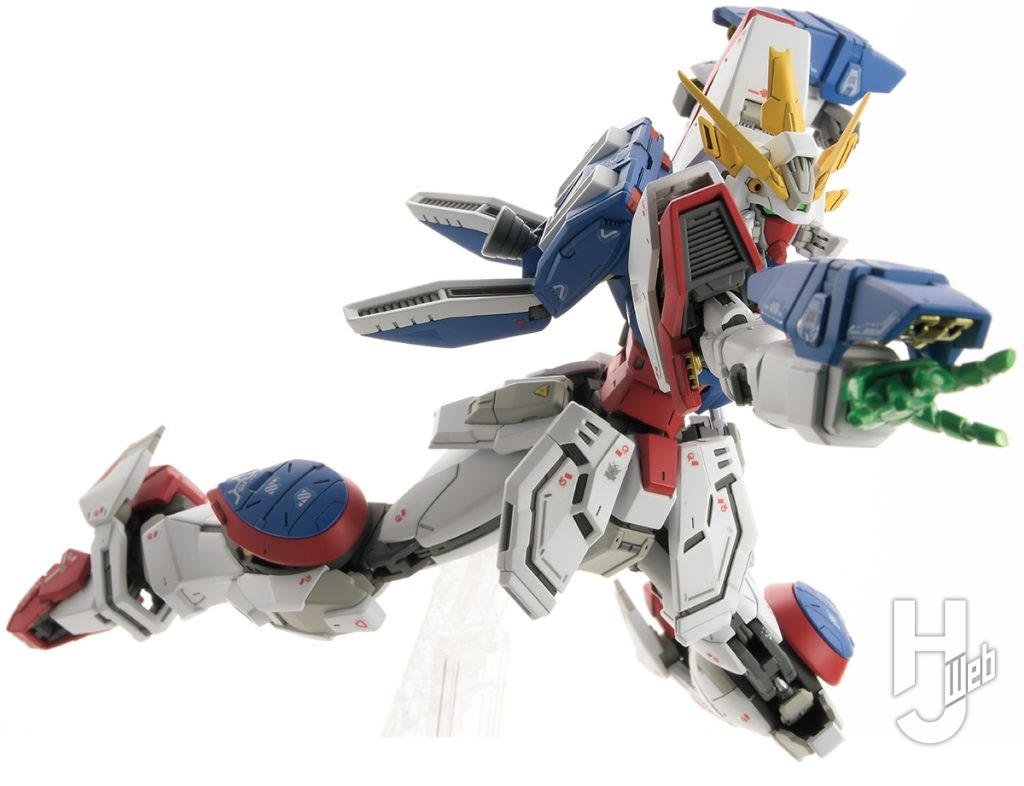 RG シャイニングガンダム」をキットレビュー！ 細部の精密化工作と