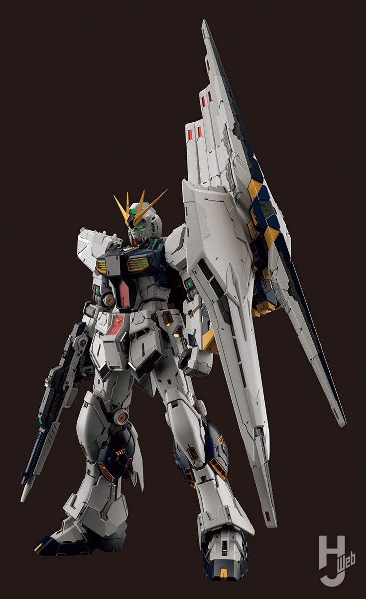 まるで“本物のような”質感!?「PGU νガンダム」の重厚感のある多色