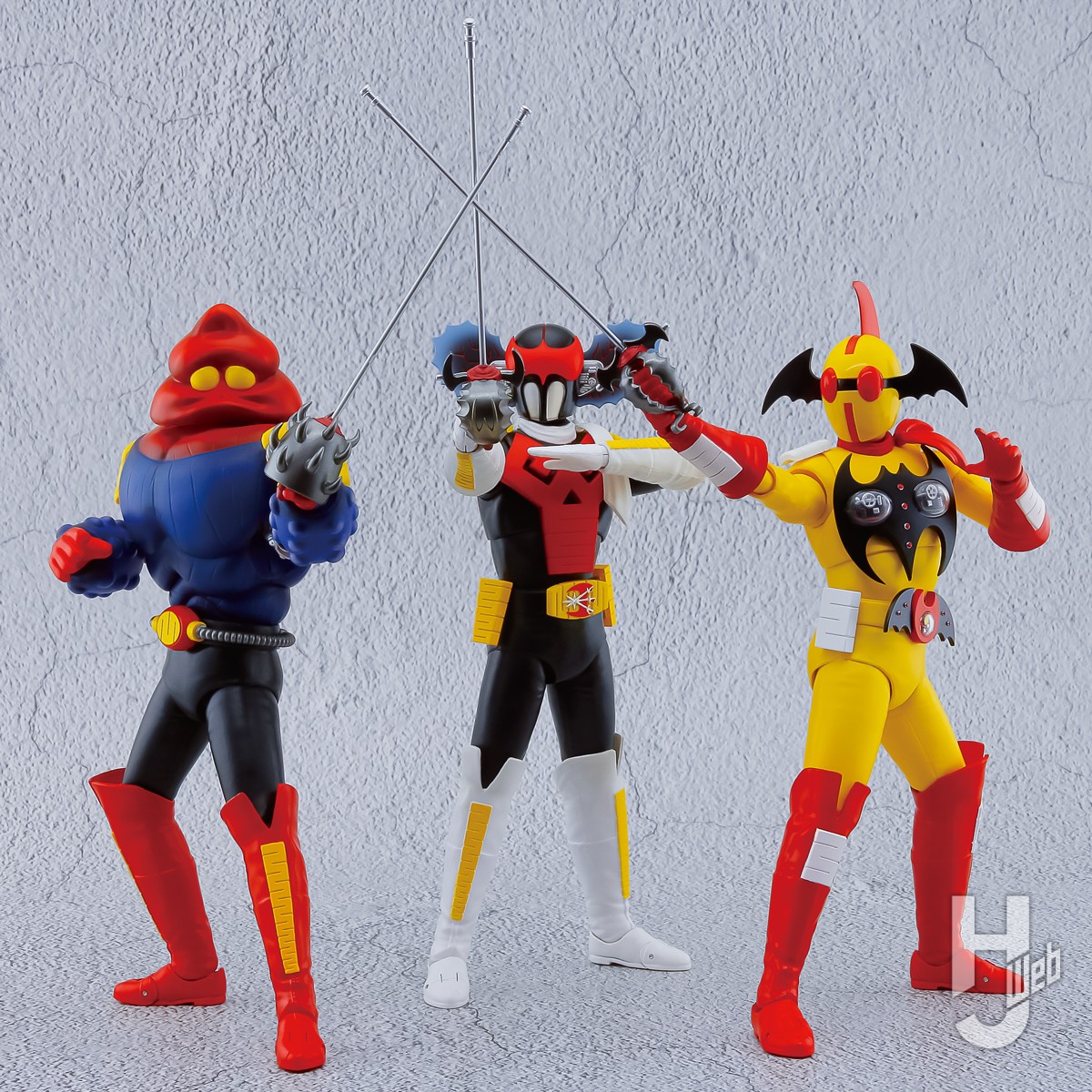 唸れジャンケル！我らアクマイザー3！！ザビタン、イビル、ガブラが