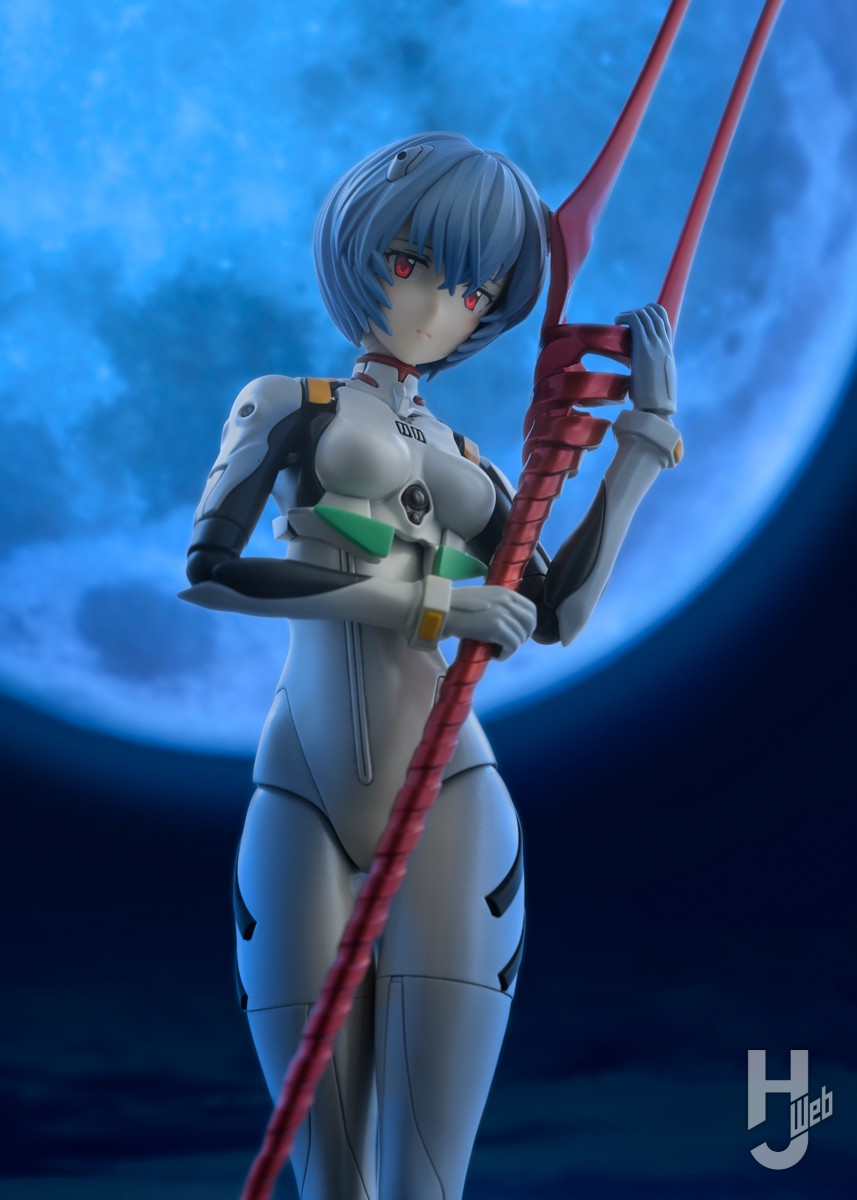 注目の最新30MP「綾波レイ（プラグスーツVer.）」をグラデーション塗装