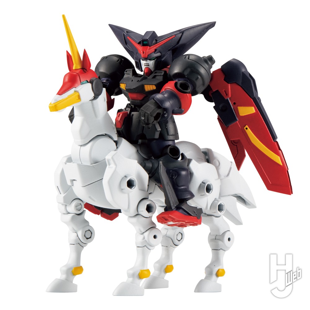 ゴッドガンダム」「マスターガンダム」が豊富なオプションパーツと