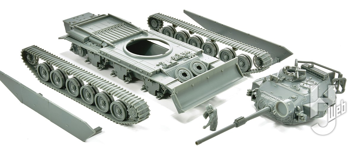 ミニスケールAFVプラモ「1/56スケール センチュリオンMk.5/Mk.5/1