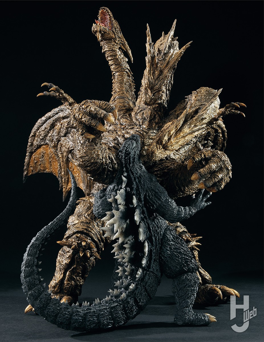 カイザーギドラとゴジラの対決を立体化！【ゴジラ FINALWARS】 – Hobby