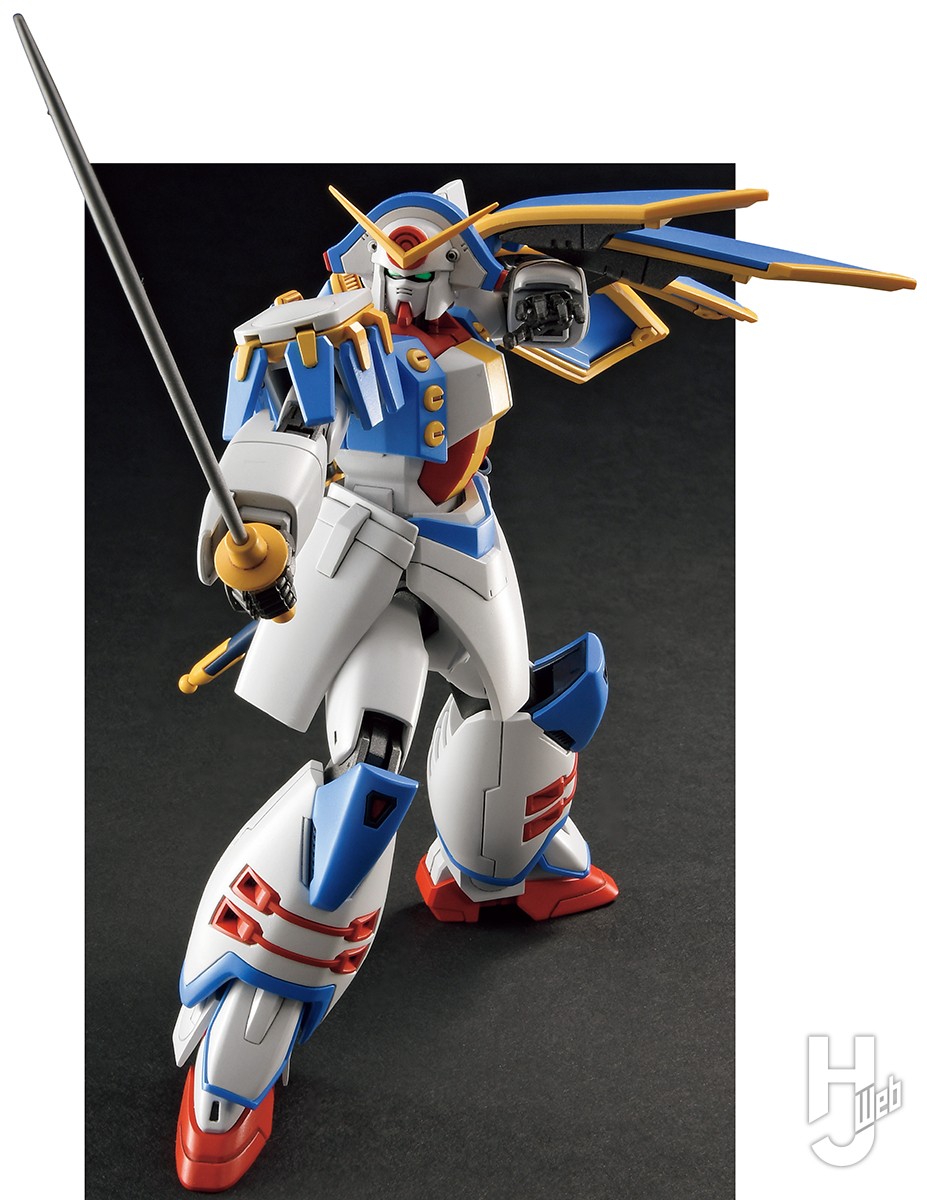 Gガンダム』真紅のバラの貴公子こと「ガンダムローズ」が初のHG化