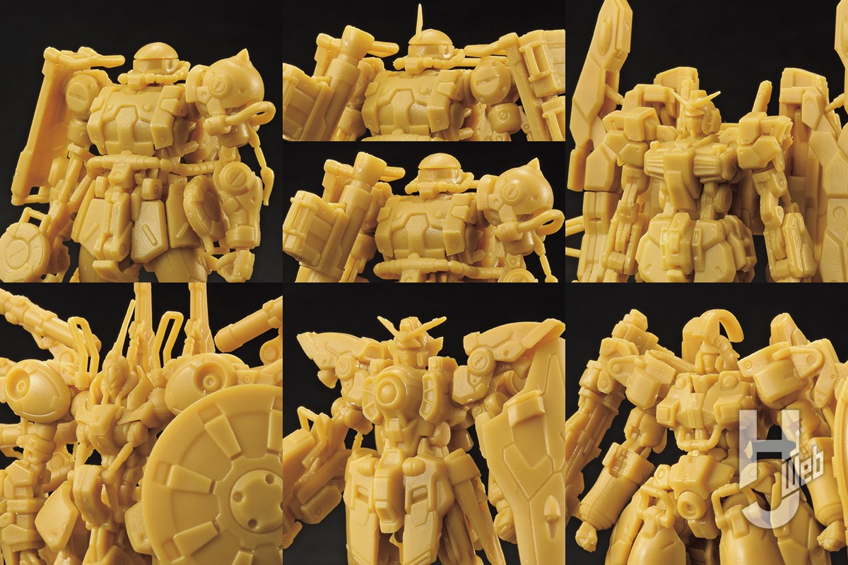 新発売「ガンダムアーティファクト」第4弾！各キットの紹介や組み方の