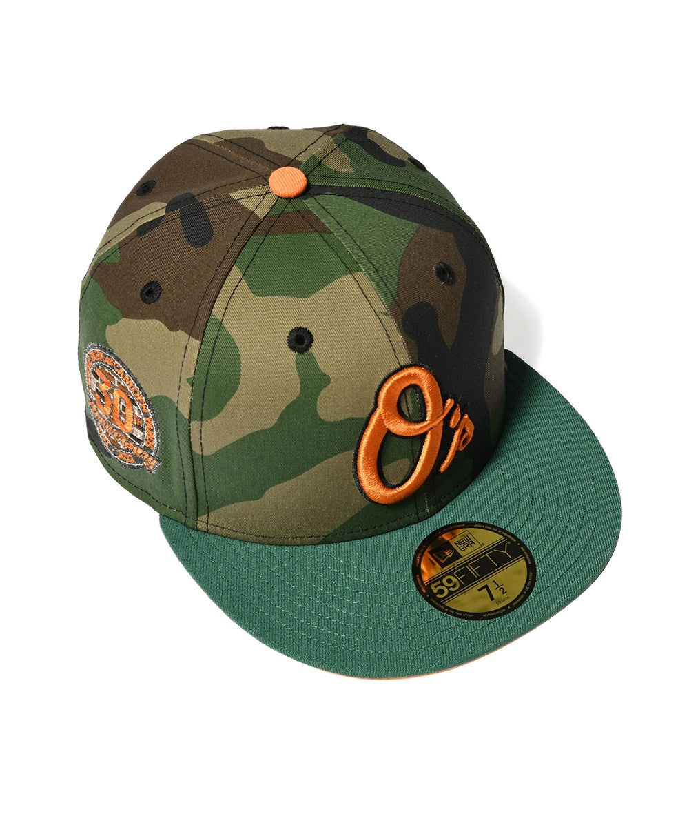 NEW ERA - BALTIMORE ORIOLES CO CAMDEN YARD 30TH 59FIFTY WD CAMO