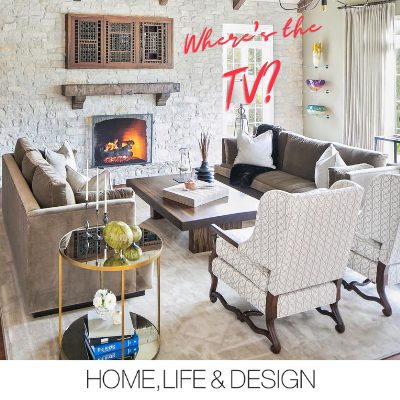 9 Ideas on How to Hide Your TV - Home, Life, and Design