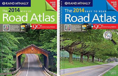 アメリカ合衆国の道路地図－ランド・マクナリー社: 地図と鉄道のブログ