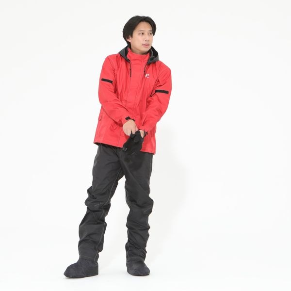 3レイヤーレインスーツ(S レッド): ウェア・グッズ｜HondaGO BIKE GEAR