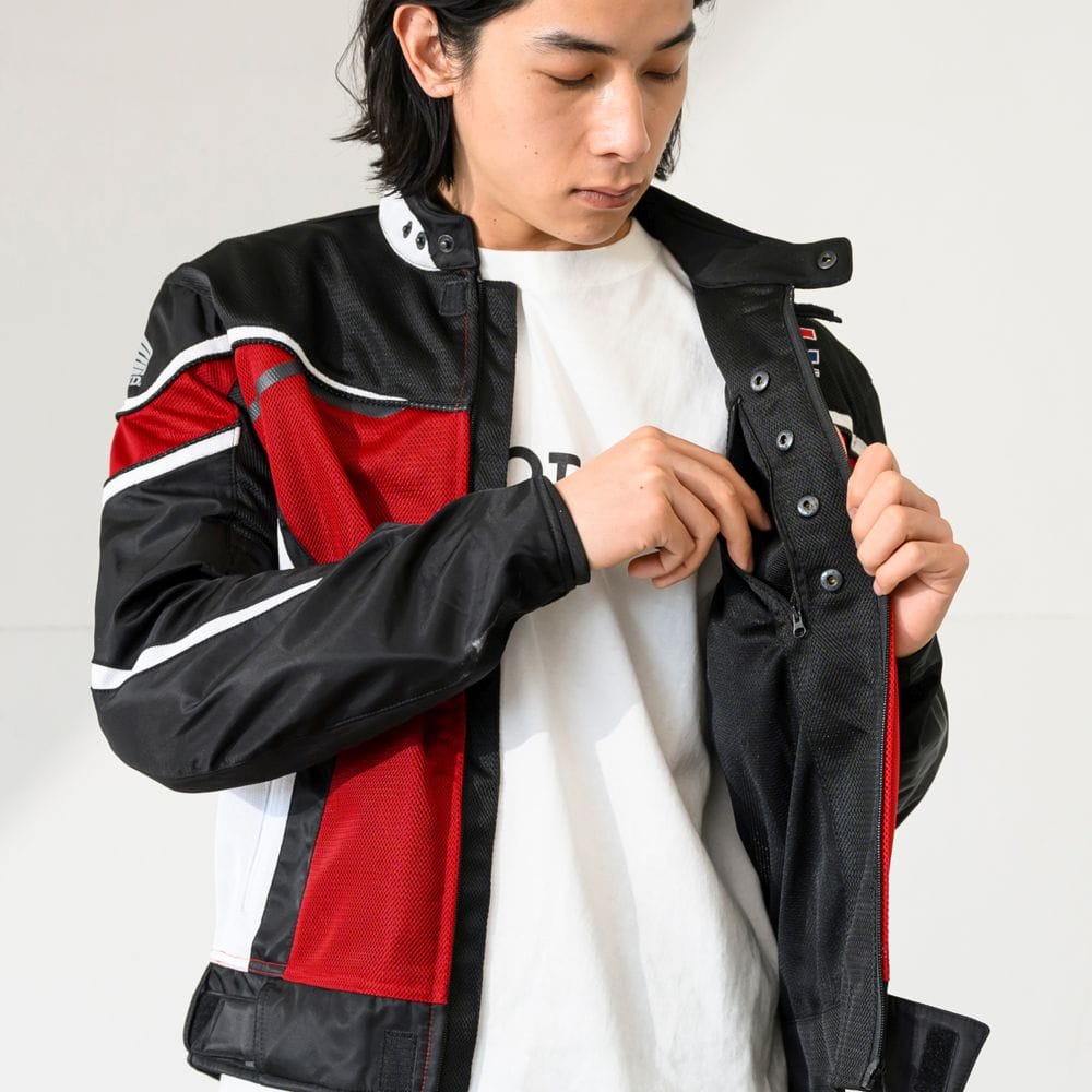 スターラインメッシュジャケット(S レッド): ウェア・グッズ｜HondaGO