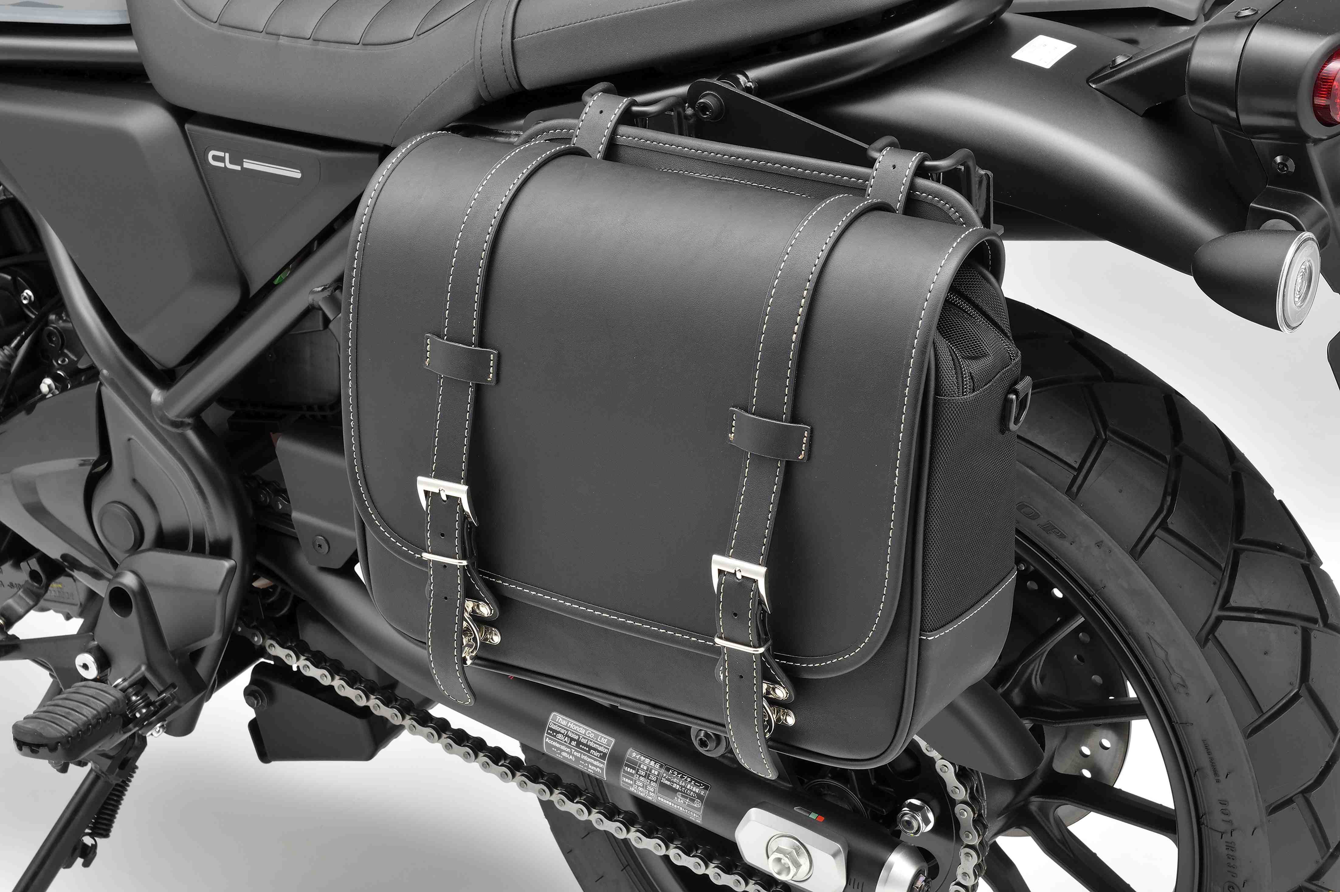 デイトナ HB サドルバッグ 12L (CL250)(ブラック): 純正アクセサリー