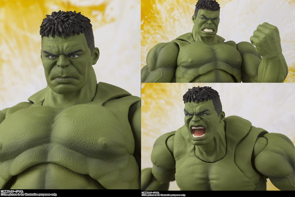 バンダイ「S.H.Figuarts ハルク（アベンジャーズ／インフィニティ