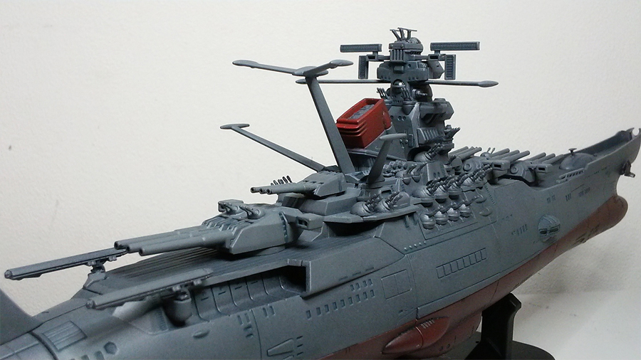 バンダイ：1/1000ヤマト級二番艦（1/1000宇宙戦艦ヤマト2199コスモ