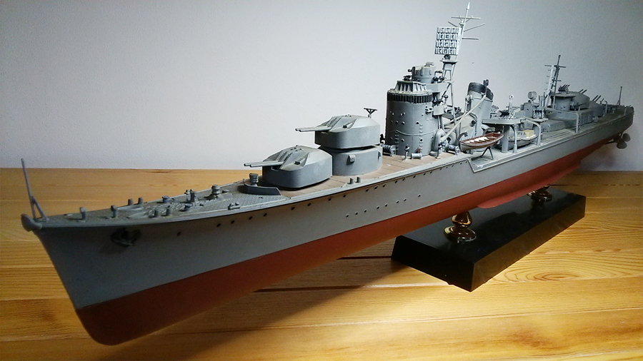 ニチモ：1/200日本海軍防空駆逐艦「初月」