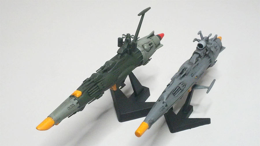 バンダイ：宇宙戦艦ヤマト旧メカコレクション №11「地球防衛軍艦隊