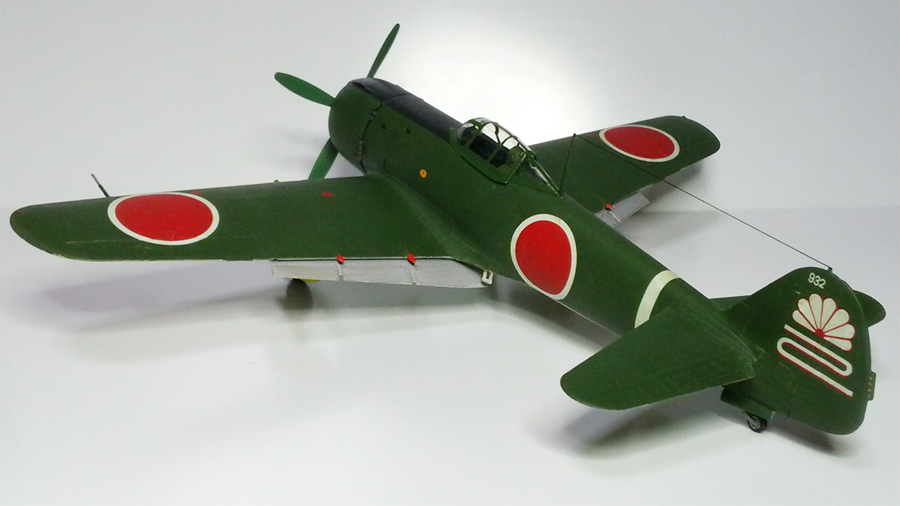 ホビーアルマダのギャラリー「ハセガワ：1/48 中島 キ84-Ⅰ 四式戦闘機