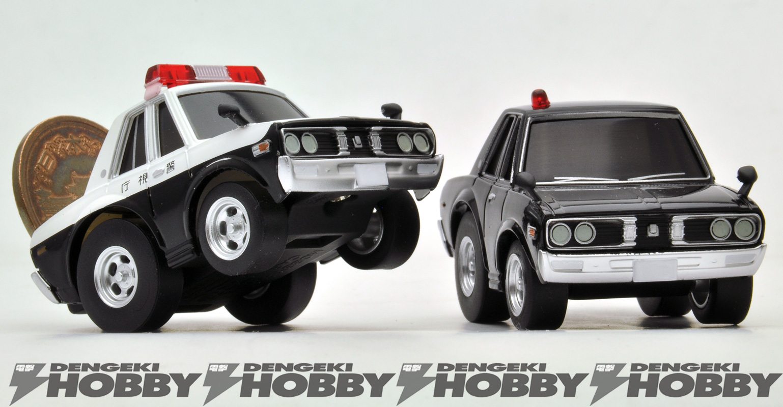 トミーテックの「チョロQ zero」第9弾は アクション刑事ドラマ『西部