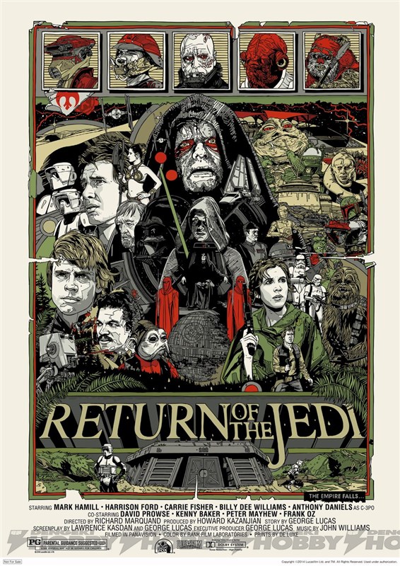 スター・ウォーズ歴代ポスターを一同に集めた『スター・ウォーズ