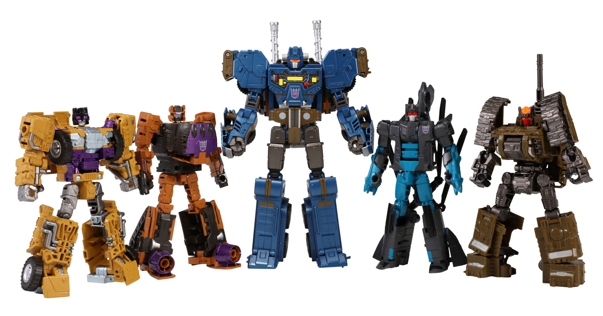 トランスフォーマー「ユナイトウォリアーズ」最新作は、5体合体兵士