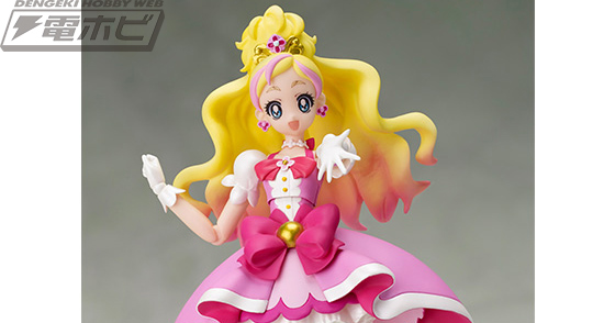 Go!プリンセスプリキュア』キュアフローラが第1弾としてS.H.Figuarts