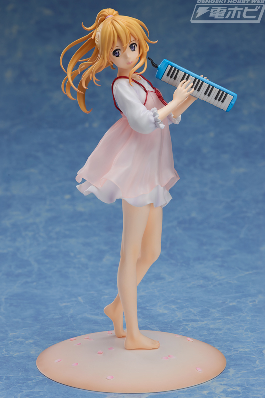 四月は君の嘘』あの感動の名シーンがフィギュアに!!宮園かをりが私服姿