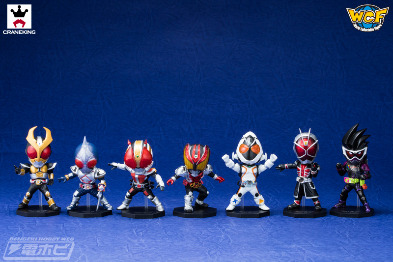 平成ライダーがバンプレスト「WCF」に大集結！スペシャルアソート第2弾