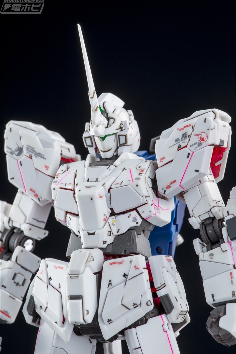 ガンプラ作例】「RG 1/144 ユニコーンガンダム」を成形色フィニッシュ