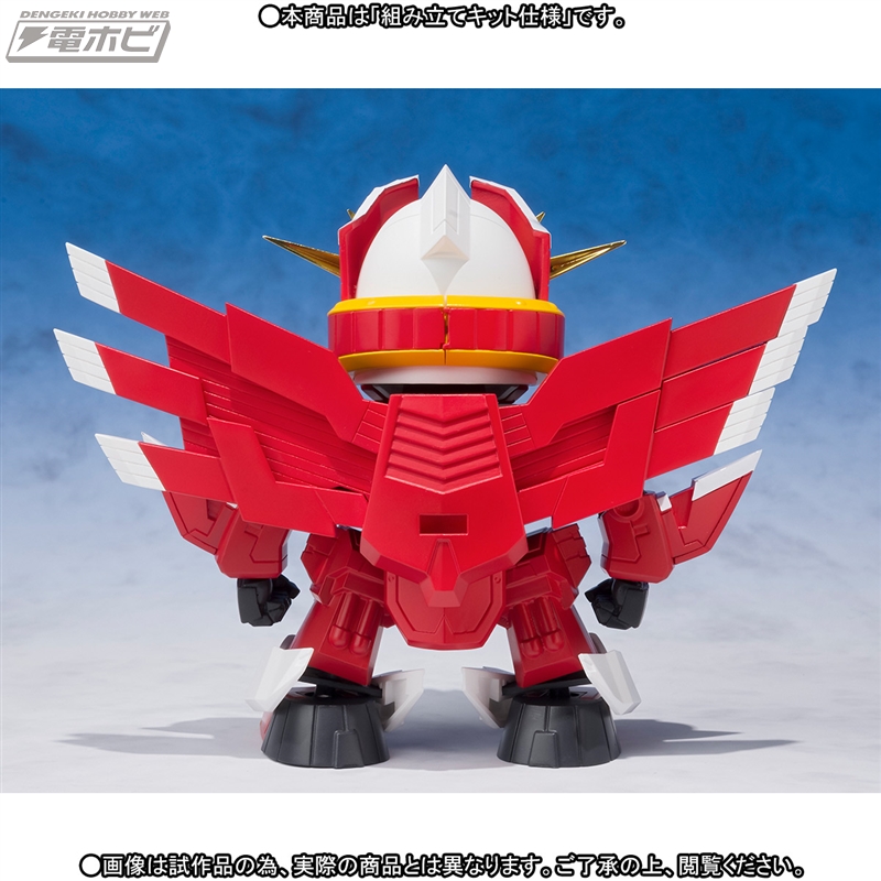 SDガンダム外伝』機甲神エルガイヤーが最新技術の造形・ギミックを携え