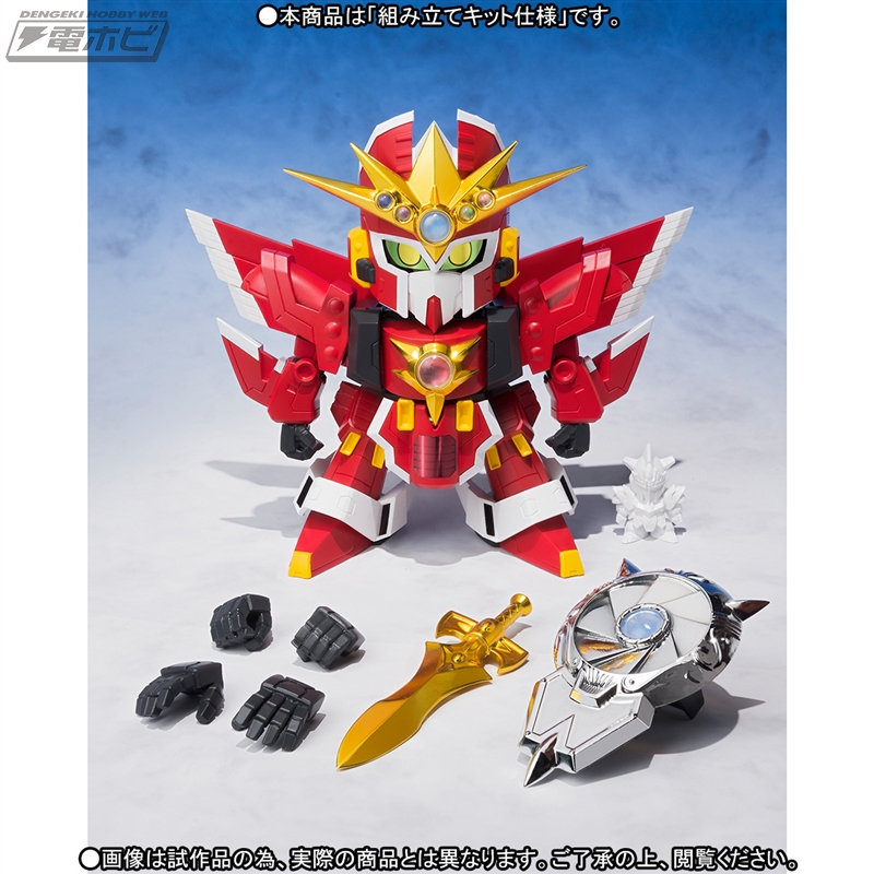 SDガンダム外伝』機甲神エルガイヤーが最新技術の造形・ギミックを携え