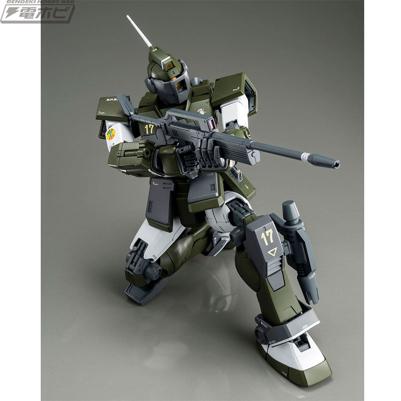 機動戦士ガンダムMSV』MG 1/100 ジム・スナイパー カスタムがテネス