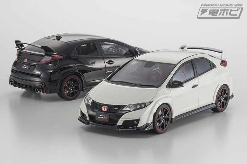 京商の日本車ミニカーシリーズ「samurai」に「ホンダ シビック タイプR