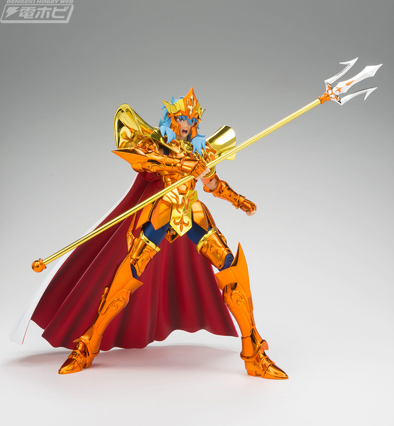 聖闘士星矢』スタイリッシュで美しい「聖闘士聖衣神話EX海皇ポセイドン