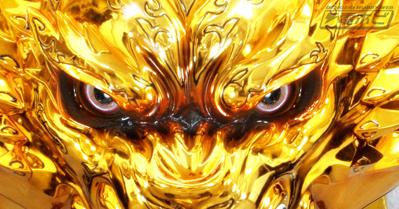 牙狼＜GARO＞』の実寸大ヘッドモデルに暗黒騎士キバと黄金騎士3種が