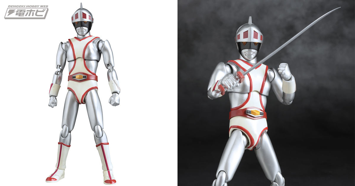 燃える正義の銀の色「シルバー仮面ジャイアント」がアクション